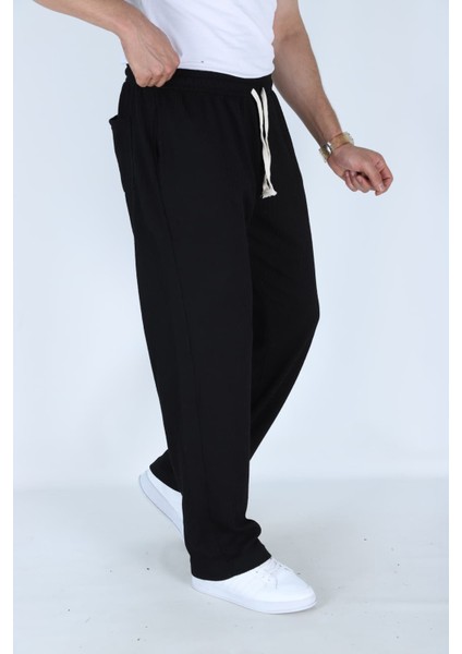 Erkek Fitilli Bol Kesim Baggy Pantolon - Rahat Kalıp - Günlük Stil modelleri