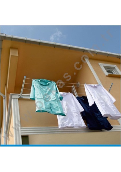Duvara Monte Balkon Çamaşır Kurutma Askısı, Dayanıklı ve Pratik Tasarım fırsatları