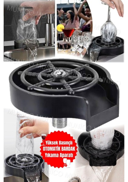 Hızlı ve Kolay Temizlik Sağlayan Parlatıcı Sürahi, Pratik Kullanım ile Parlak Bardaklar