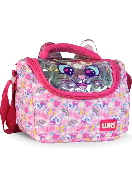 Sweet Cat Kız Çocuk Termoslu Beslenme Çantası