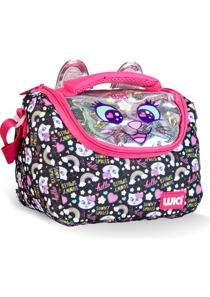 Sweet Cat Kız Çocuk Termoslu Beslenme Çantası
