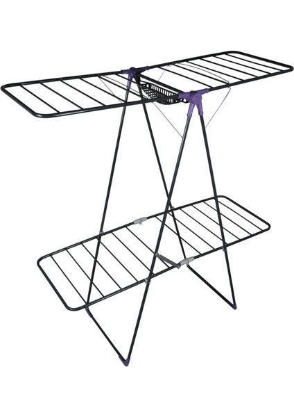 Gri Iki Katlı Çamaşır Kurutmalık, Sağlam ve Şık Tasarım modelleri
