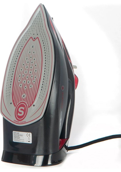 Sınger Expert Pro 3000W Seramik Tabanlı Buharlı Ütü, LED Ekran, Otomatik Kapanma, Anti-Kireç