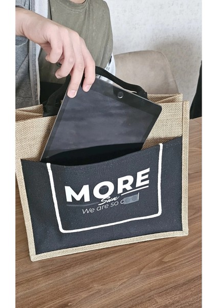 Buğz Sertifikalı Organik Jüt Keten Plaj Alışveriş Taşıma Çantası modelleri