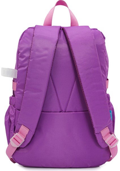 Ayıcık Detaylı Kız Çocuk Ilkokul Çanta Seti