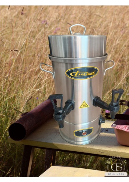 Paslanmaz Çelik Otomatik Çay Makinesi 4l 30 Bardak Kapasiteli, Gri fırsatları