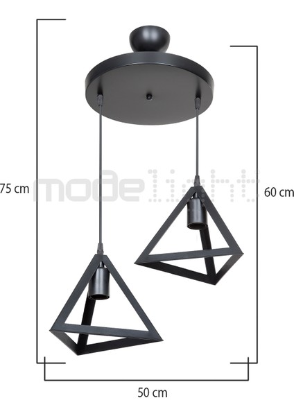 Şık 2’li Siyah Avize, Salon, Oturma Odası, Çocuk Odası, Yemek, Yatak Odası, Antre ve Mutfak Için fırsatları