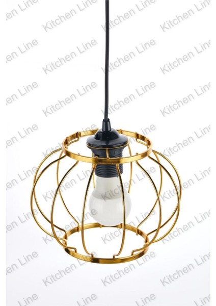 Şık Metalik Avize, Modern Tasarım ile Evinize Şıklık Katın