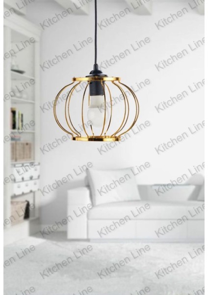 Şık Metalik Avize, Modern Tasarım ile Evinize Şıklık Katın