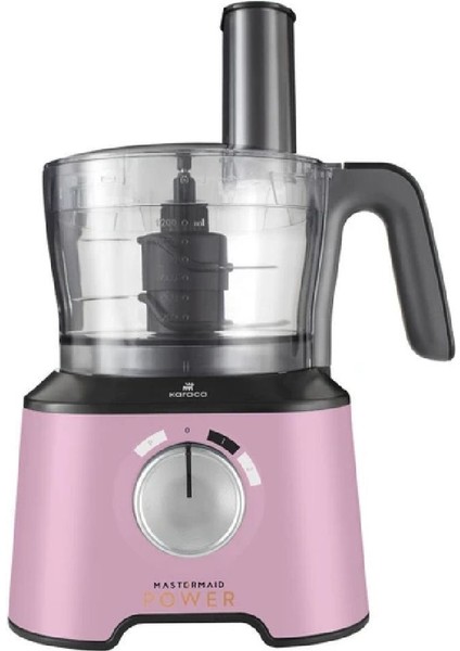 2000W Güçlü Pembe Çok Fonksiyonlu Mutfak Robotu ve Blender Seti modelleri