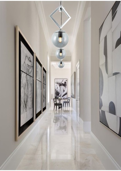 Krom Kaplama Füme Camlı Tekli Modern Avize, Şık ve Zarif Aydınlatma Parçası fiyatları