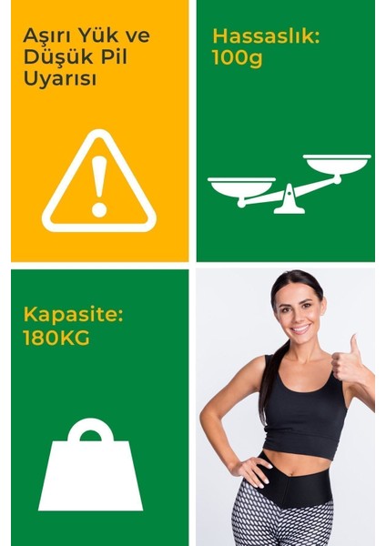 Vücut Analiz Fonksiyonlu Beyaz Bambu Baskül, Plastik Malzeme, Garanti Ile. modelleri