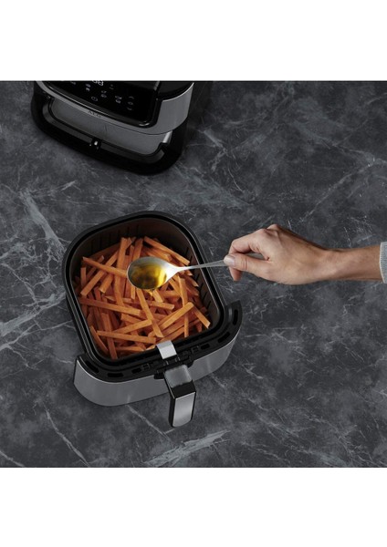 1500 W 3.5 Lt Siyah Hava Fritözü, Güçlü ve Şık Tasarım, Çok Renkli