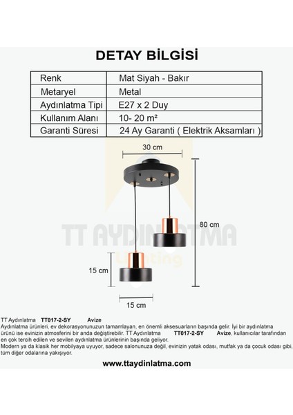 Şık Siyah 2'li Modern Avize, Ev ve Ofis Dekoru Için Tasarım Parçası modelleri