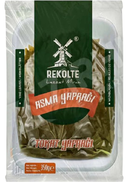 Asma Yaprağı Tokat Yaprağı Vakumlu NET:375 gr SÜZME:350 Gr.
