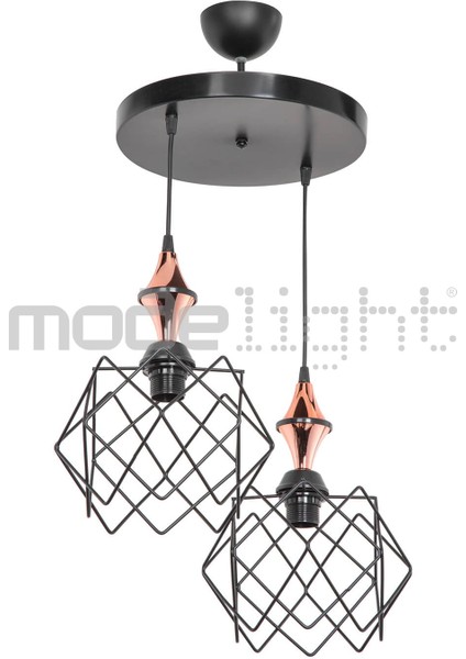 Iki Parçalı Metalik Avize, Şık ve Modern Tasarım, Evinize Zarafet Katın modelleri