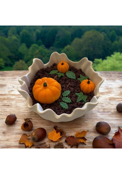 Balkabağı Kase Mum