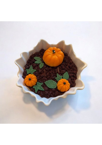 Balkabağı Kase Mum modelleri