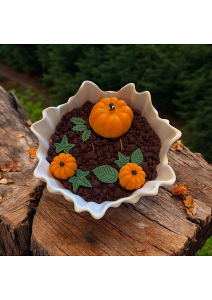 Balkabağı Kase Mum