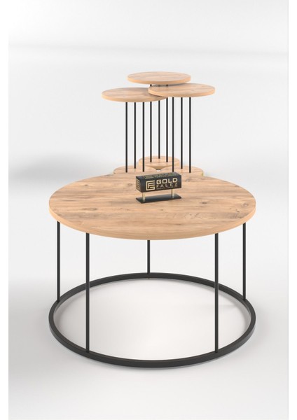 Orta Sehpa ve Zigon Sehpa Terra Set Atlantik Çam modelleri