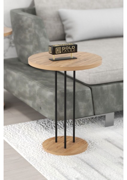 Orta Sehpa ve Zigon Sehpa Terra Set Atlantik Çam