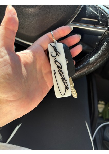 Atatürk Anahtarlık- Fosforlu Anahtarlık- Atatürk- Anahtarlık