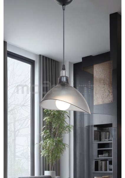 Füme Renkli Çok Amaçlı Sarkan Lüx Aydınlatma Parçası