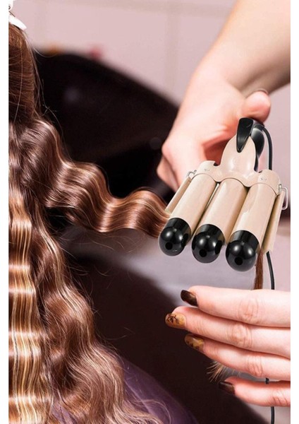 Renkli Seramik Su Dalgası Saç Şekillendirici Profesyonel Dp-46