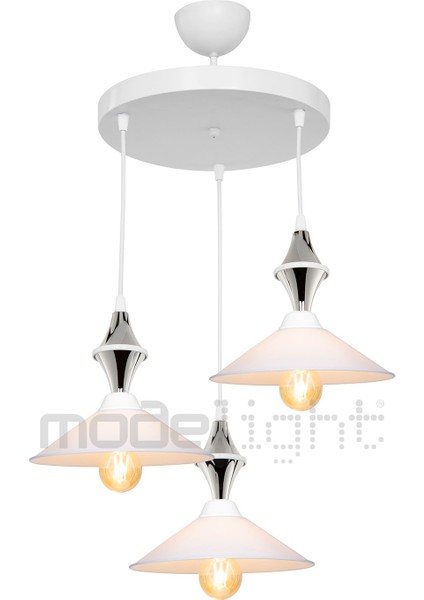 Krom 3'lü Maya Sarkıt, Şık ve Modern Iç Dekorasyon Aksesuarı fiyatları