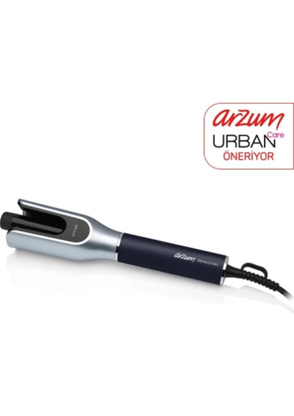 Otomatik Dönebilen 22MM Bukle Saç Maşası, Şık ve Pratik Kullanım, Platin Gri modelleri