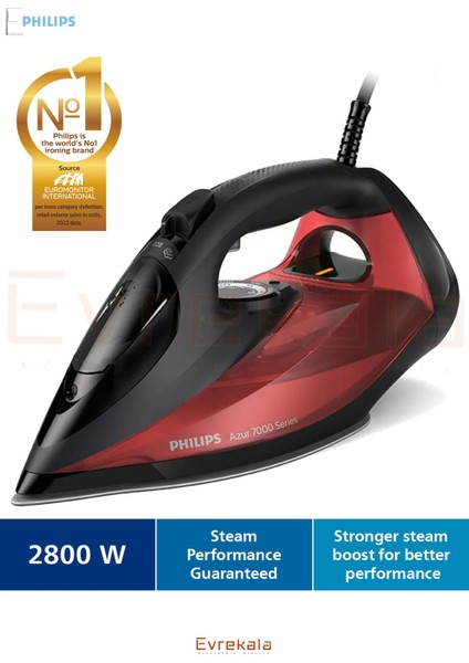 2800 W Güçte Şık Bej Ütü, Hızlı ve Etkili Ütüleme Için Ideal Seçim