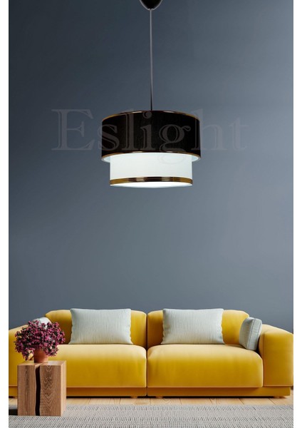 Şeritli Siyah-Gold Tekli Sarkıt Avize E105, Şık ve Modern Aydınlatma Seçeneği fiyatları