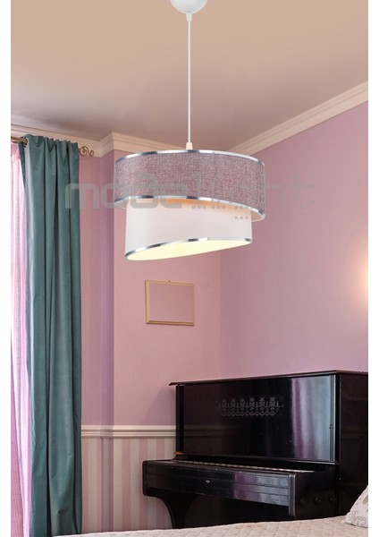 Şık Pembe Sarkıt Avize, Oturma, Yatak, Çocuk ve Mutfak Için Tasarım