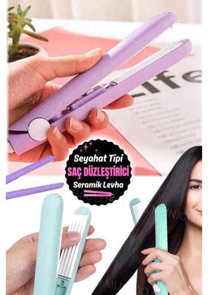 Mini Saç Şekillendirici, Kolay Kullanım, Kompakt ve Etkili Araç fırsatları