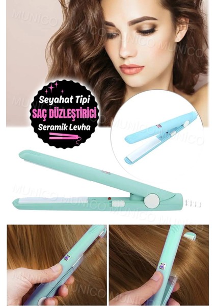 Mini Saç Şekillendirici, Kolay Kullanım, Kompakt ve Etkili Araç