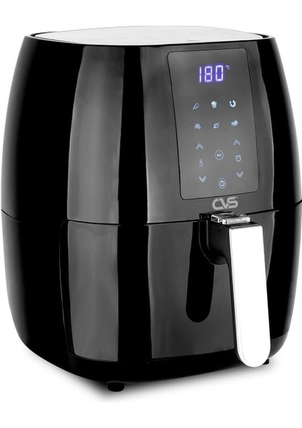 Sağlıklı ve Pratik Kullanım Için Hava Fritöz, Siyah Renkli, Kompakt Tasarım