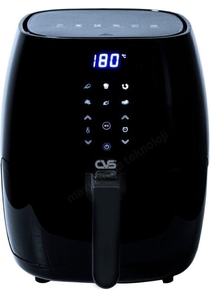 Sağlıklı ve Pratik Kullanım Için Hava Fritöz, Siyah Renkli, Kompakt Tasarım fiyatları