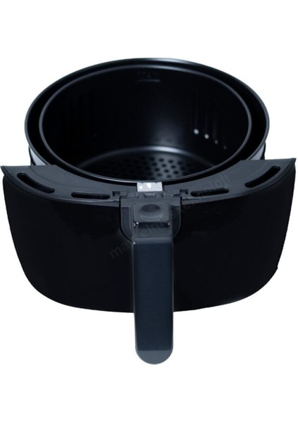 Sağlıklı ve Pratik Kullanım Için Hava Fritöz, Siyah Renkli, Kompakt Tasarım indirimleri