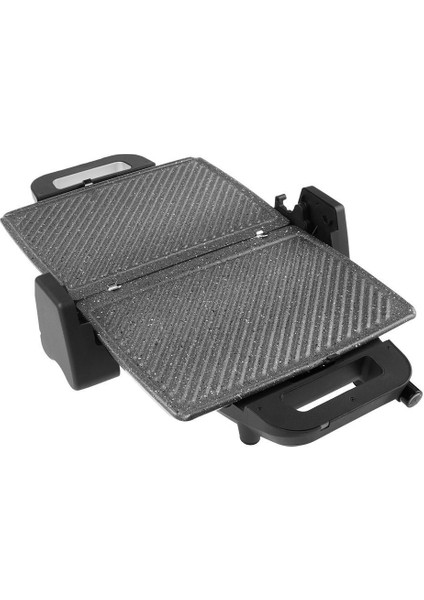 1800W Granit Izgara ve Tost Makinesi, Şık ve Dayanıklı Tasarım fırsatları