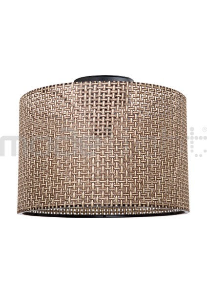 38 cm Silindir Avize, Kahverengi, Şık Tasarım, Salon, Çocuk, Yemek, Yatak Odası, Antre, Mutfak modelleri