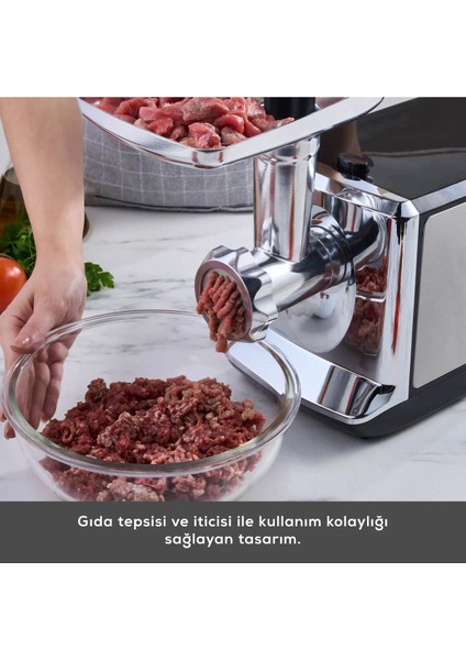 Uyumlu Kıyma Makinesi Elek Süzgeç 5 Numara Delikli Ayna