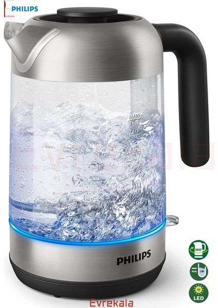 Cam Su Isıtıcı 1.7l Siyah, Şık ve Kullanışlı, Yeni Seri