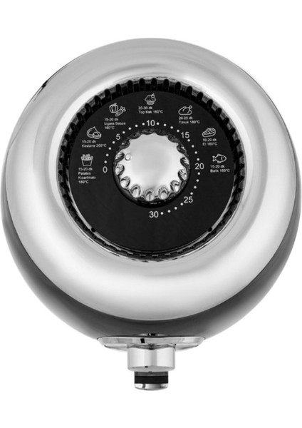 Siyah Yağsız Fritöz 2.6 L, Hızlı ve Sağlıklı Pişirme Için Idealdir fırsatları