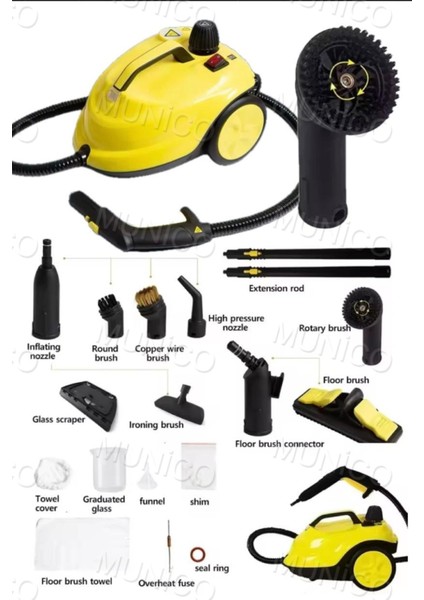 Çok Amaçlı Buharlı Temizleme Makinesi, Kapasiteli ve Profesyonel Kullanım fiyatları