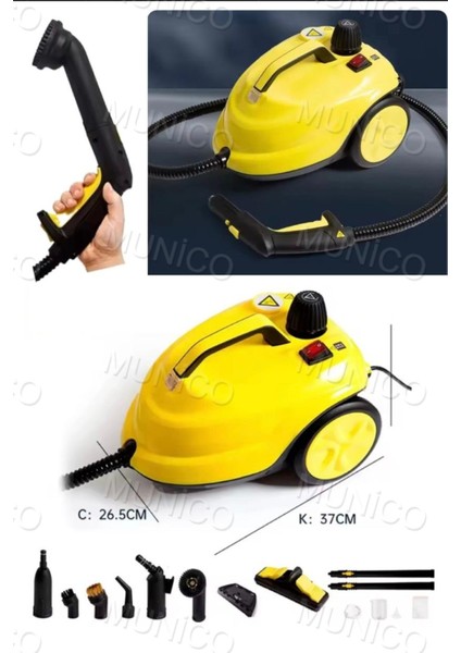 Çok Amaçlı Buharlı Temizleme Makinesi, Kapasiteli ve Profesyonel Kullanım