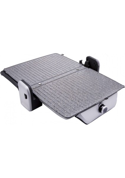 Parlak Gümüş Izgara ve Tost Makinesi, Pratik Kullanım ve Şık Tasarım modelleri