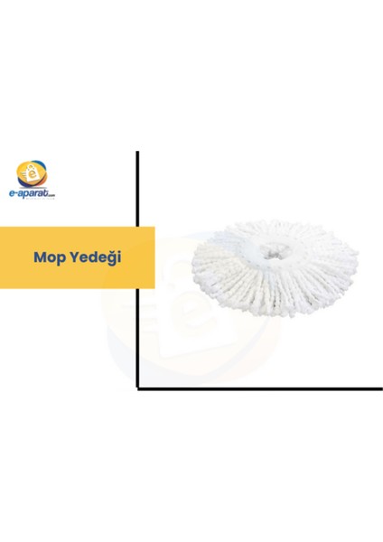 TP-855 Storm Mop Yedeği, Etkili ve Kullanışlı Temizlik Aksesuarı