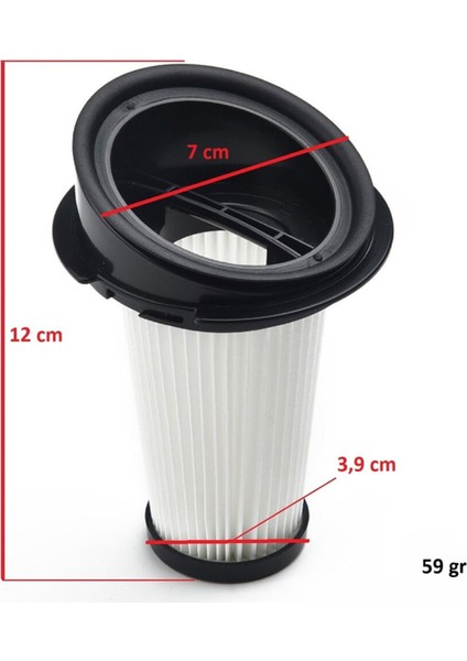 Black & Decker Uyumlu VC2950 Elektrikli Süpürge Hepa Filtre indirimleri