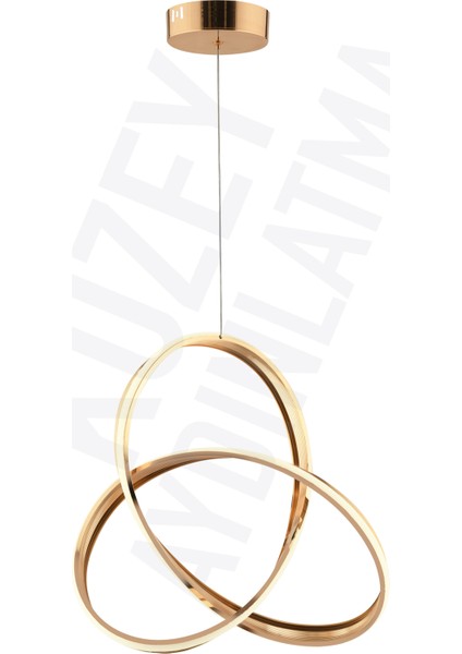 3 Renkli LED Kumandalı Tekli Su Yolu Avize, Sarı Işık, Modern Tasarım indirimleri