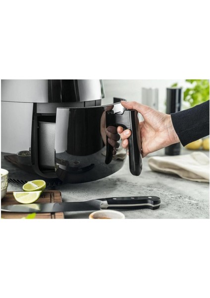 6 Programlı Yağsız Kızartma Fritözü, 4 Kg, Yeni Tarifli, Siyah modelleri